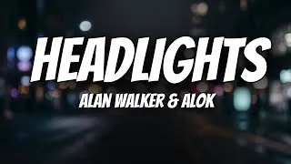 Miniature : Alok, Alan walker - Headlights ||Lyrics video 