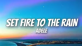 Miniature : Adele - Set Fire To The Rain ||Lyrics video 