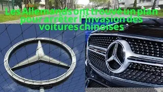 Miniature : Les Allemands ont trouvé un plan pour arrêter l’invasion des voitures chinoises
