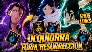 Miniature : 🚨 URYU SPIRIT TACTICAL CONFIRMÉ ?! ULQUIORRA 2NDA ETAPA EN APPROCHE ! Bleach Soul Resonance