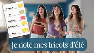 Miniature : Je juge honnêtement mes tricots d'été (ceux qui ont au moins plusieurs années !)