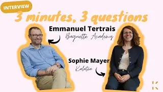 Miniature : 3 MINUTES, 3 QUESTIONS, le fondateur de Baguette Academy 🥖