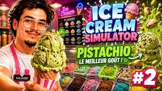Miniature : ON DONNE TOUT POUR LA SAVEUR PISTACHE ! | EP.02 | ICE CREAM SIMULATOR