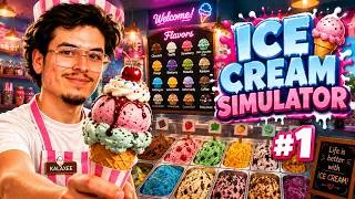 Miniature : J'OUVRE MON PREMIER MAGASIN DE GLACES ! | EP.01 | ICE CREAM SIMULATOR
