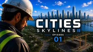 Miniature : DEBUT D'UNE NOUVELLE VILLE PARFAITE ? | EP.01 | CITIES SKYLINES II