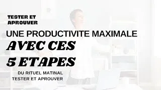 Miniature : Top 5 étapes du routine matinale pour rester motivé toute la journée [KAMANO]