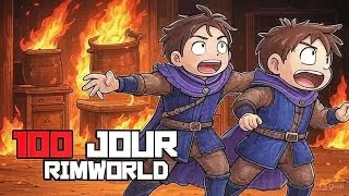 Miniature : De NAUFRAGÉ à EMPEREUR du Monde ! 100J RimWorld