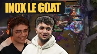 Miniature : Kameto est impressionné par le niveau d'Inoxtag sur LOL