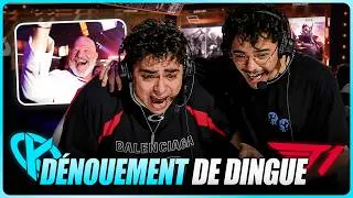 Miniature : La réaction folle de Kameto à la fin de game entre KC et T1 (Etchebest en pétard)