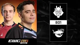Miniature : G2 vs AG.AL | Esport World Cup 2026