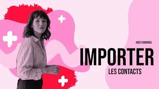 Miniature : Import des contacts