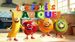 Miniature : Les fruits magiques😍apprendre les fruits en français ✅Apprendre le français