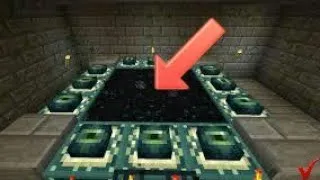 Miniature : CONSTRUCTION DU PORTAIL DE L'ENDER  #MINCRAFT                     (100%fonctionnel)