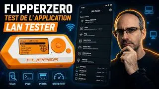 Miniature : Que vaut Lan Tester une application de test réseaux filaire pour le Flipper Zero ?