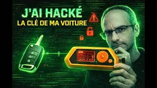 Miniature : J'ai hacké ma clé de voiture en 1 minute avec le Flipper Zero ! 😡👹🔑🚗