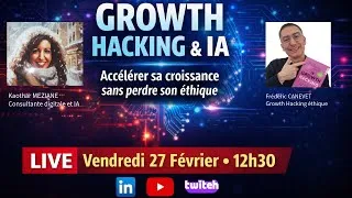 Miniature : LIVE – Growth Hacking & Intelligence Artificielle