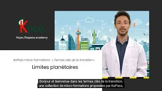 Miniature : Les termes clés de la transition écologique : limites planétaires