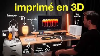 Miniature : J’ai imprimé 17 Accessoires en 3D pour améliorer mon Setup
