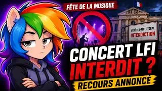 Miniature : Fête de la musique : le concert gratuit de LFI interdit par la préfecture de police