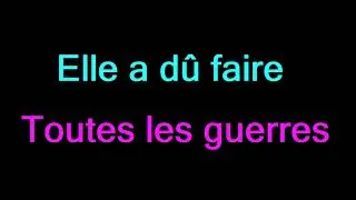 Miniature : Francis Cabrel - Je L'Aime À Mourir (lyrics)