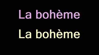 Miniature : Charles Aznavour - La Bohème (lyrics)