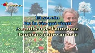 Miniature : Hervé Vilard - Mes quatre saisons  [Karaoke]