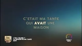 Miniature : La maison de ma tante avec paroles: Tiendras-tu le rythme? #challenge