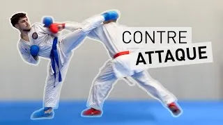 Miniature : CONTRE ATTAQUE - Exercices de Kumite