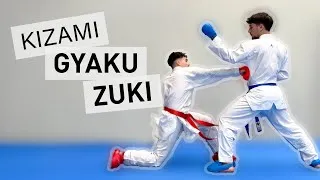 Miniature : KIZAMI GYAKU ZUKI - Exercices de Kumite