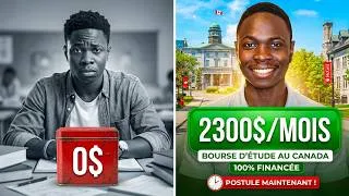 Miniature : Étudier au Canada GRATUITEMENT 🇨🇦 : Bourse McCall MacBain 100% Financée (2300$/mois !)