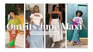 Miniature : Idées de Tenues Jupes Maxi / Style Sans Effort & Chic au Quotidien / KARIMA ELLA