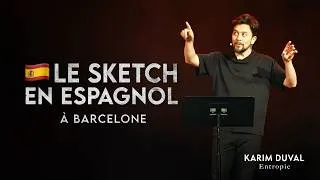 Miniature : Le voici, le voilà… aquí está : LE sketch écrit et joué en Espagnol* à Barcelone le 27/01 dernier !