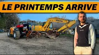 Miniature : BEAUCOUP DE TRAVAUX SUR LA FERME !