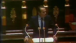 Miniature : Discours de Robert Badinter à l'Assemblée nationale le 17 septembre 1981