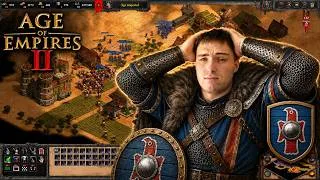 Miniature : Première fois contre l’IA PLUS DIFFICILE avec les Goths | AoE2 Débutant