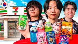 Miniature : Des joueurs Pros testent des snacks coréens !!