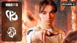 Miniature : Worlds 2026 - Karmine Corp vs Lyon - Swiss Stage (Round 2, 1-0)