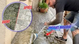 Miniature : POUR MOINS DE 3 EUROS FABRIQUEZ UN NETTOYANT EXTÉRIEUR POUR SOL ET MUR 100% EFFICACE