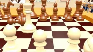 Miniature : Apprendre le jeu d'échecs  3 : Déplacement du roi et du pion  -Le coup du berger
