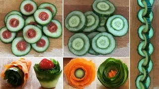 Miniature : ASTUCES: Décorations avec des concombres