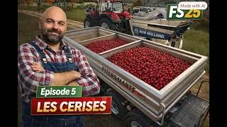 Miniature : FS25 – Les CERISES et les cerisiers sont un banger! (Ou pas)