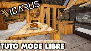 Miniature : Icarus Mode Libre : Tuto Construction 🔨 | Guide Complet pour Bâtir Sans Limites