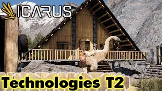 Miniature : ICARUS Talents & Technologies T2 à Prioriser sur Icarus pour Survivre et XP Vite ! Guide débutant