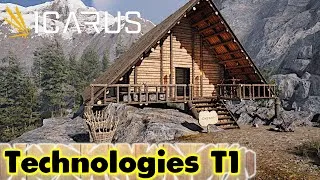 Miniature : ICARUS Talents & Technologies T1 à Prioriser sur Icarus pour Survivre et XP Vite ! Guide débutant