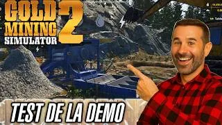 Miniature : Gold Mining Simulator 2 : nouveau MONSTRE de la simulation ? Test complet FR