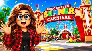 Miniature : JE DÉCOUVRE LE CARNAVAL DE BROOKHAVEN ! (NOUVELLE MAJ !) Roblox