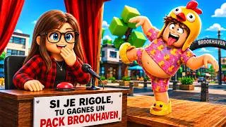 Miniature : SI TU ME FAIS RIRE TU GAGNES DES PACKS BROOKHAVEN ! ROBLOX