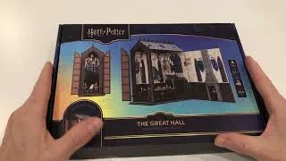 Miniature : Unboxing présentation Book Nook Harry Potter the great hall Craft and Co Action