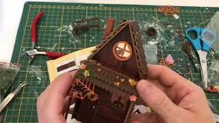 Miniature : Montage des meubles Book Nook Pumpkin Lane Halloween de chez Action épisode 7