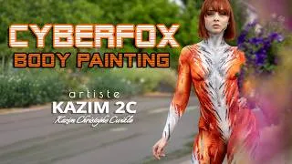 Miniature : CYBERFOX Body painting: The Journey from Airbrush to Street Performance